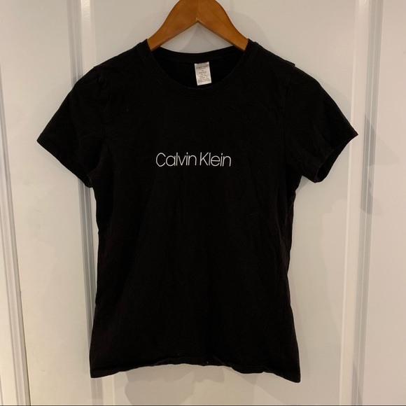 Black Calvin Klein T-shirt - Picture 1 of 3